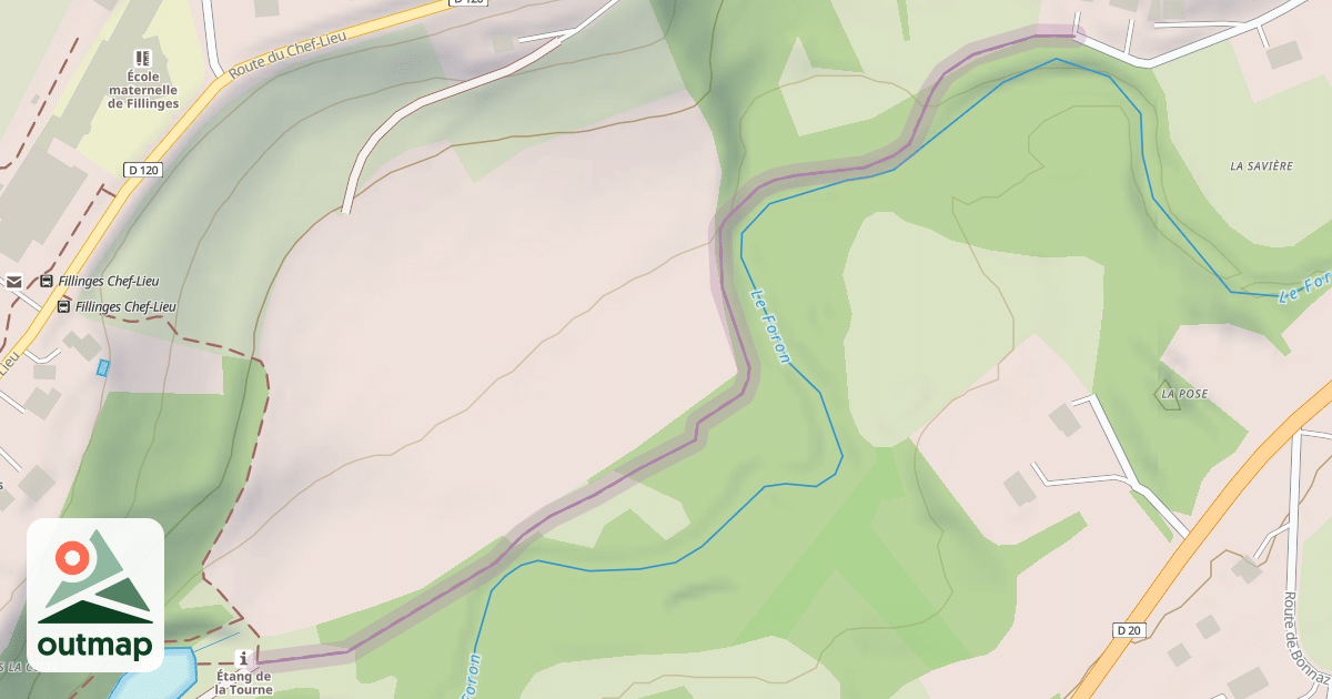 Map of Parcours Santé