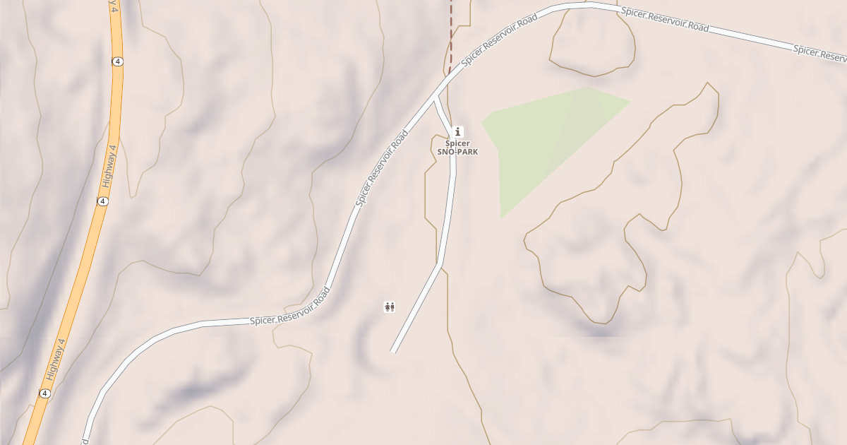 Map preview of SPICER SNOW PARK