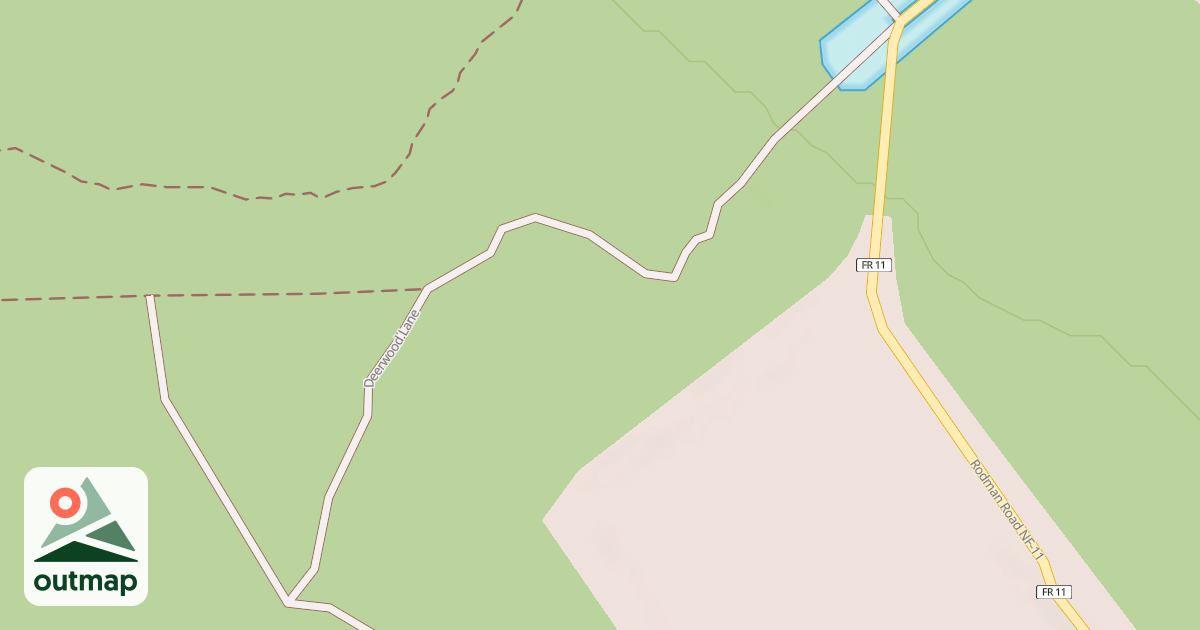 Map of USFS National Forest System Roads {7F7BEE78-8744-45AD-AA4C-3BBDA4835233}