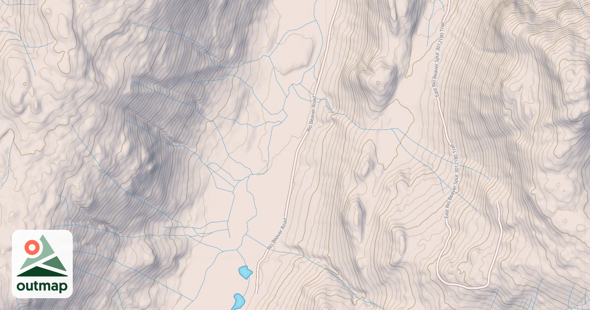 Map of RIO BEAVER