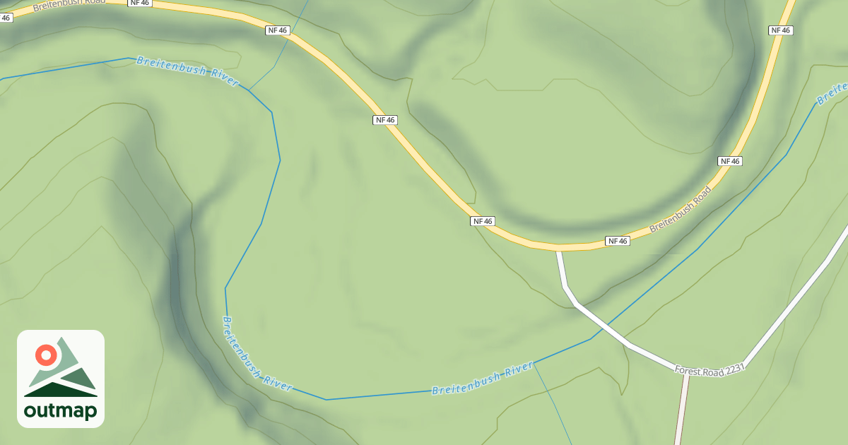 Map of CLEATOR BEND CAMPGROUND