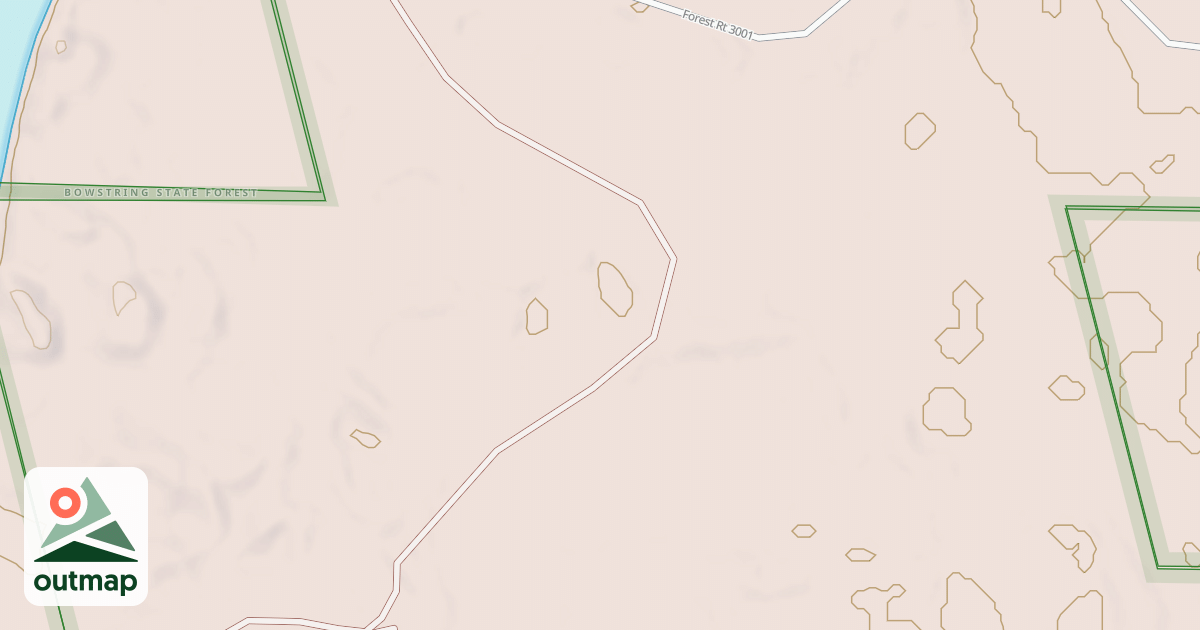 Map of FR 3009 SPUR A