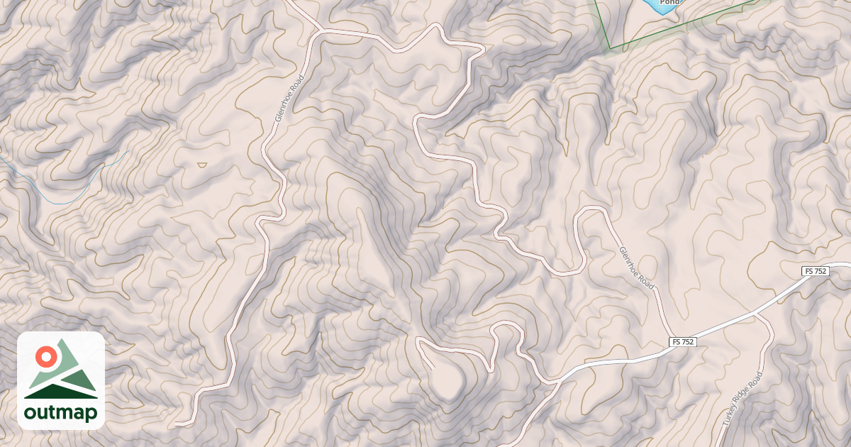 Map of GLENRHOE