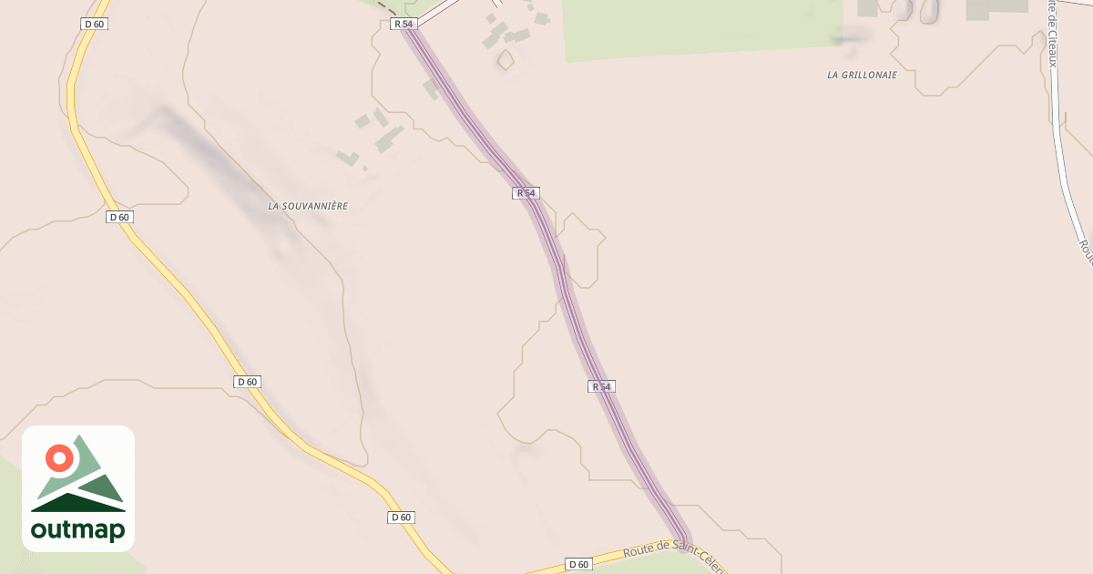 Map of Chemin de la Sourvannière