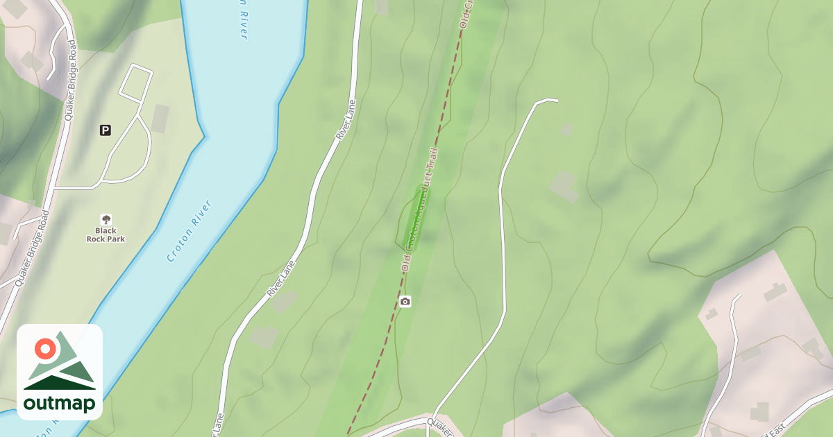 Map of Old Croton Aqueduct Trail