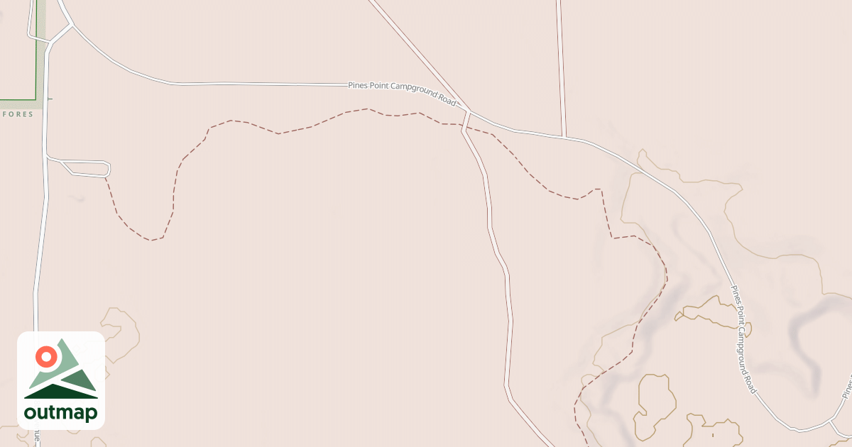 Map of PINES POINT CG