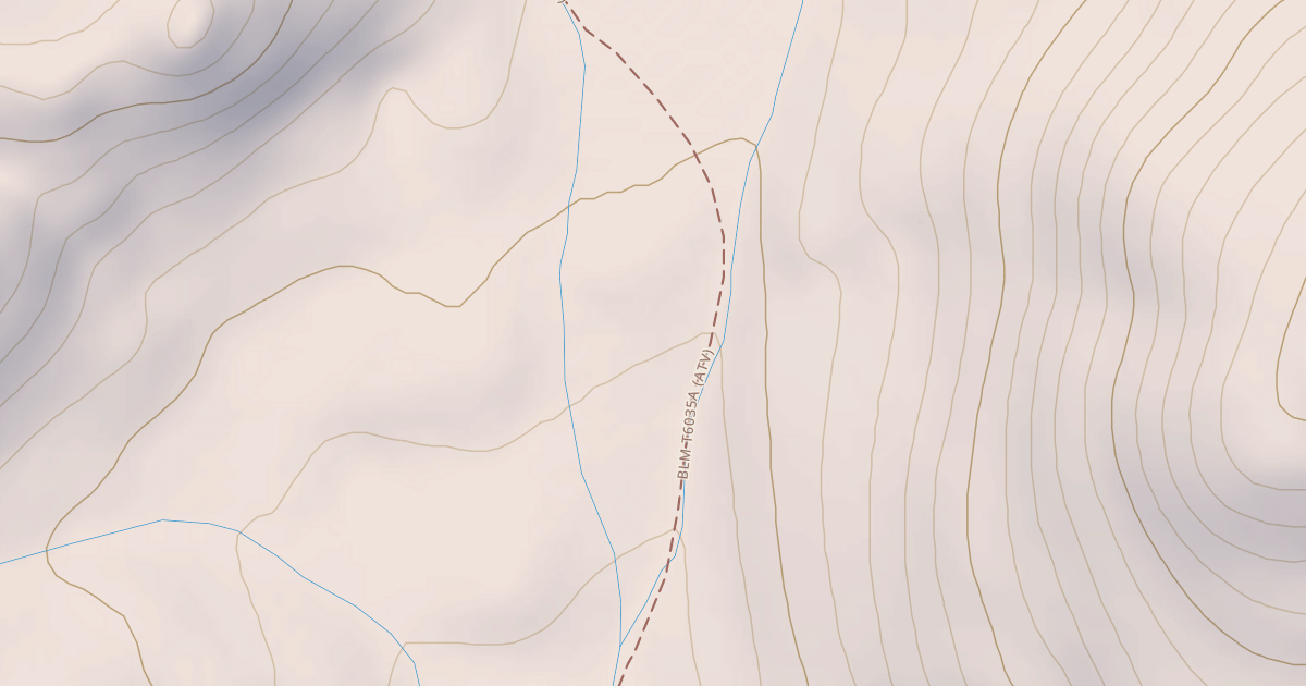 Map preview of BLM National GTLF Public Motorized Trails 574c98c8-76be-4c74-9f47-ef2b010c2956