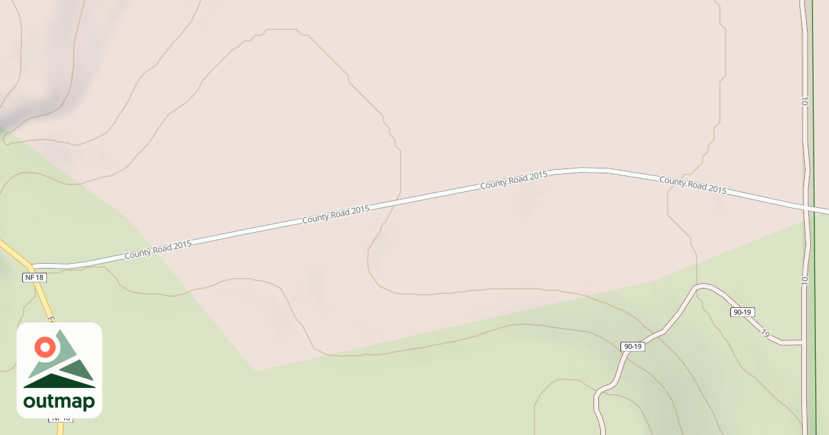 Map of HORSE RIDGE