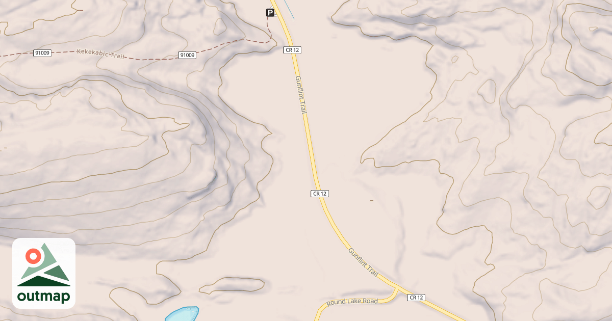 Map of Centennial Trail
