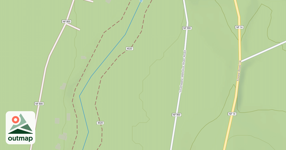 Map of SMILING RIVER C.G