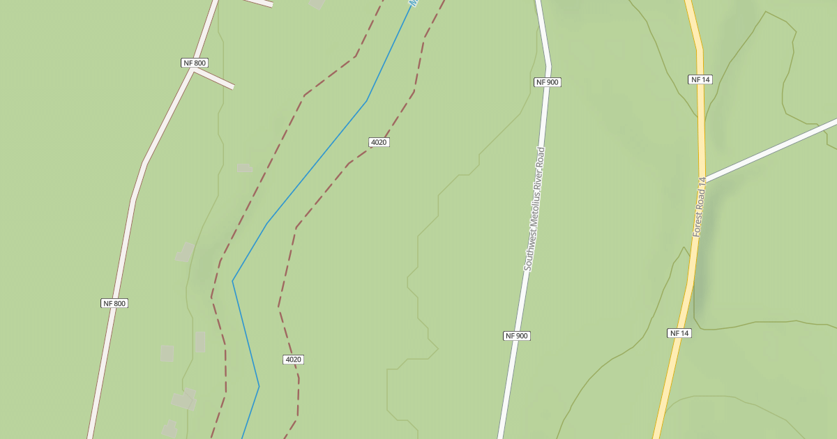Map preview of SMILING RIVER C.G