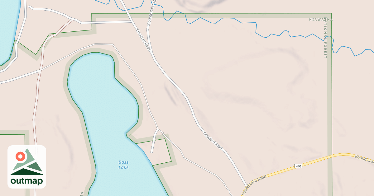 Map of LAKE STELLA EAST