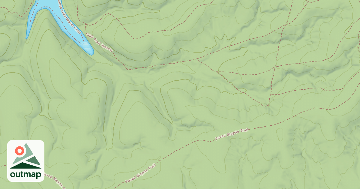 Map of Enduro Race Trail