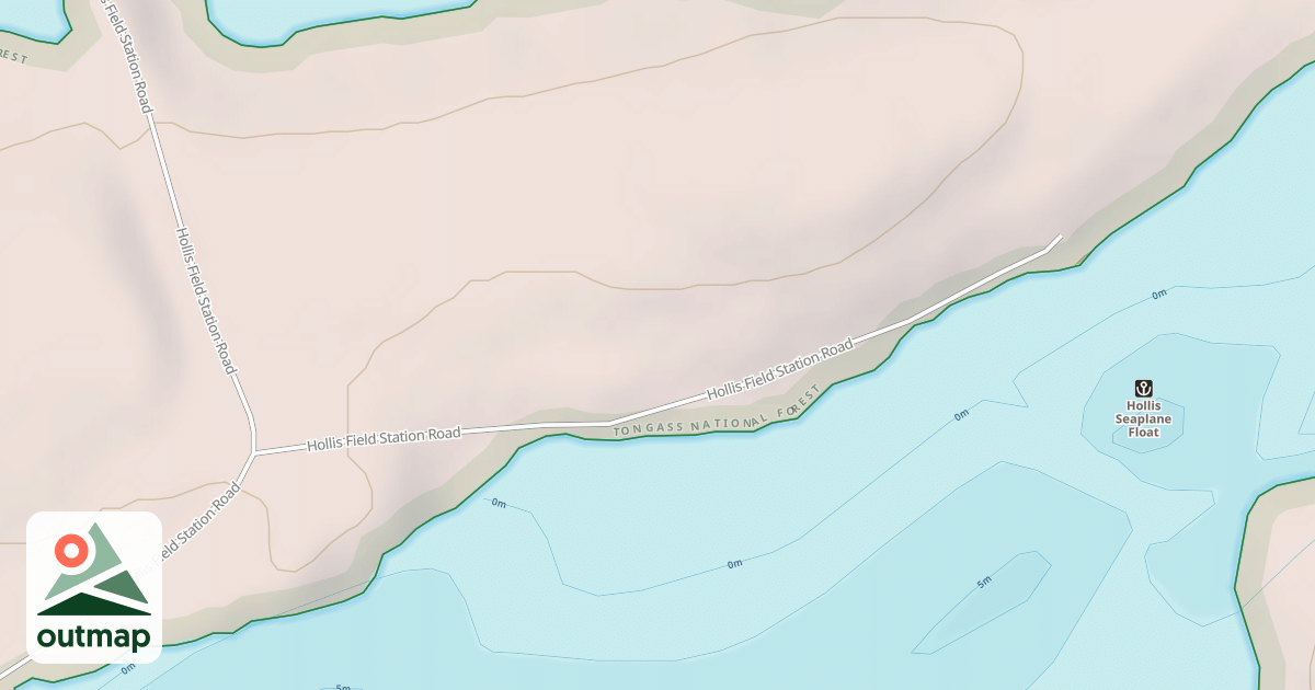 Map of HOLLIS FIELD STATION