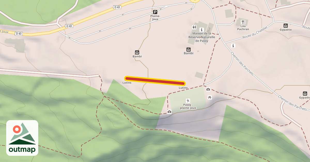 Map of Lutins