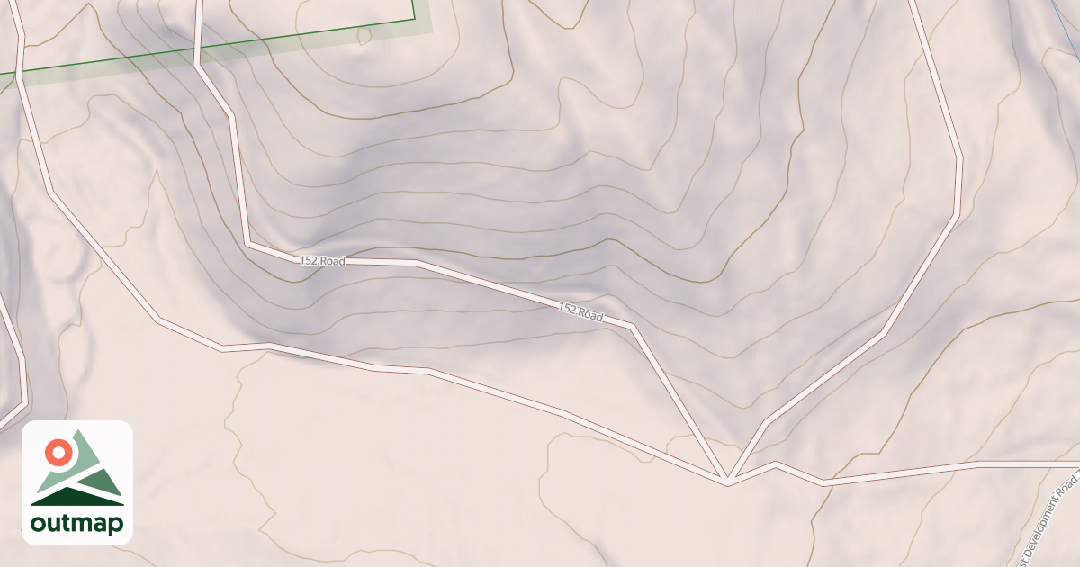 Map of USFS National Forest System Roads {2587A34D-17B7-48D9-ABA9-33594C1305BA}