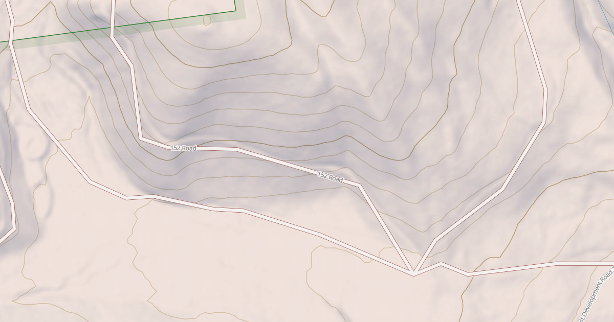 Map preview of USFS National Forest System Roads {2587A34D-17B7-48D9-ABA9-33594C1305BA}