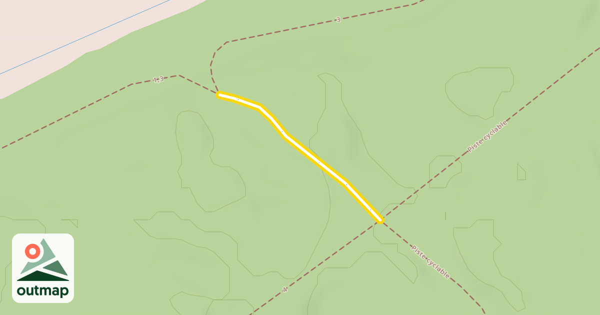 Map of 1,3