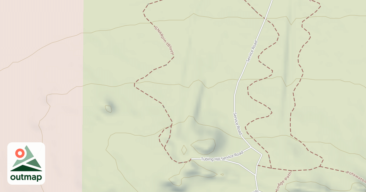 Map of Tube Run 1