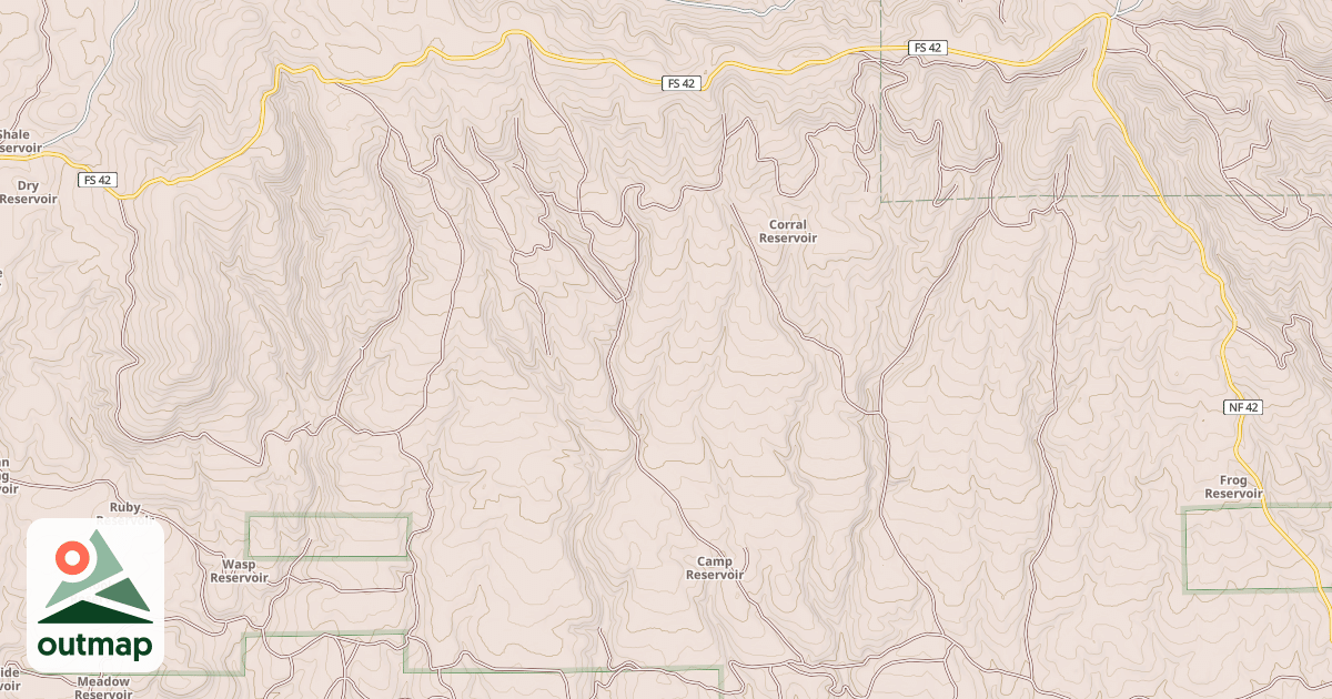 Map of USFS Motor Vehicle Use Map Roads {00156AC3-CBE8-4406-9732-D8B913D37354}