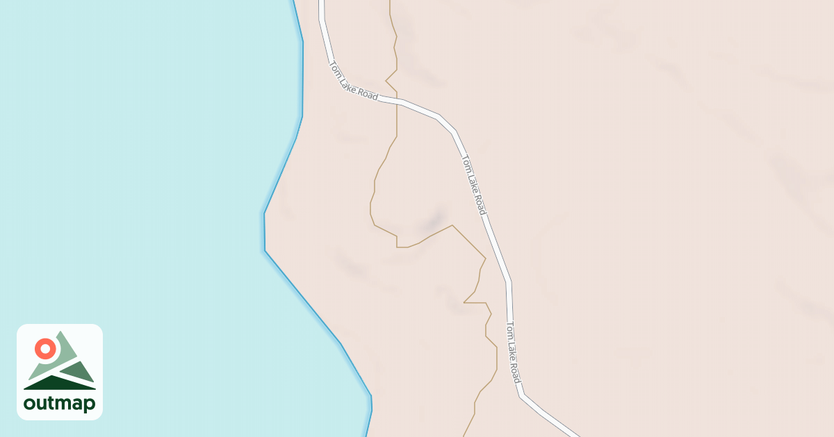 Map of Hovland Woods Trail