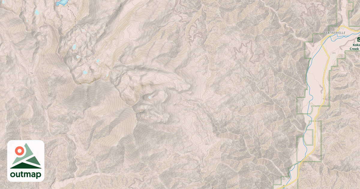 Map of Crosscut South