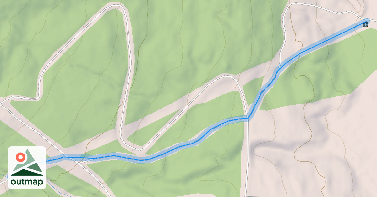 Map of The Inn Trail