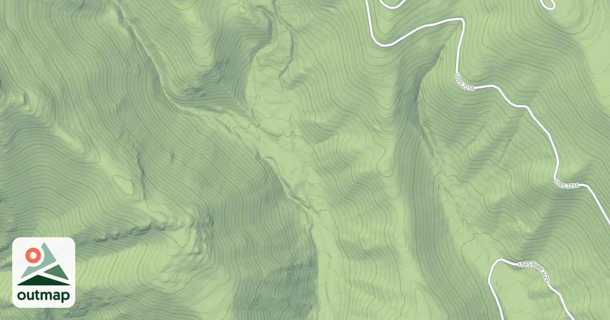 Map of Kismet Creek