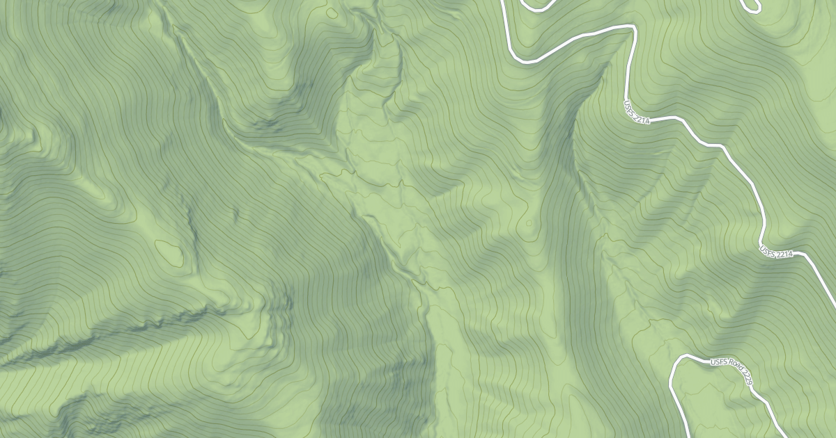 Map preview of Kismet Creek
