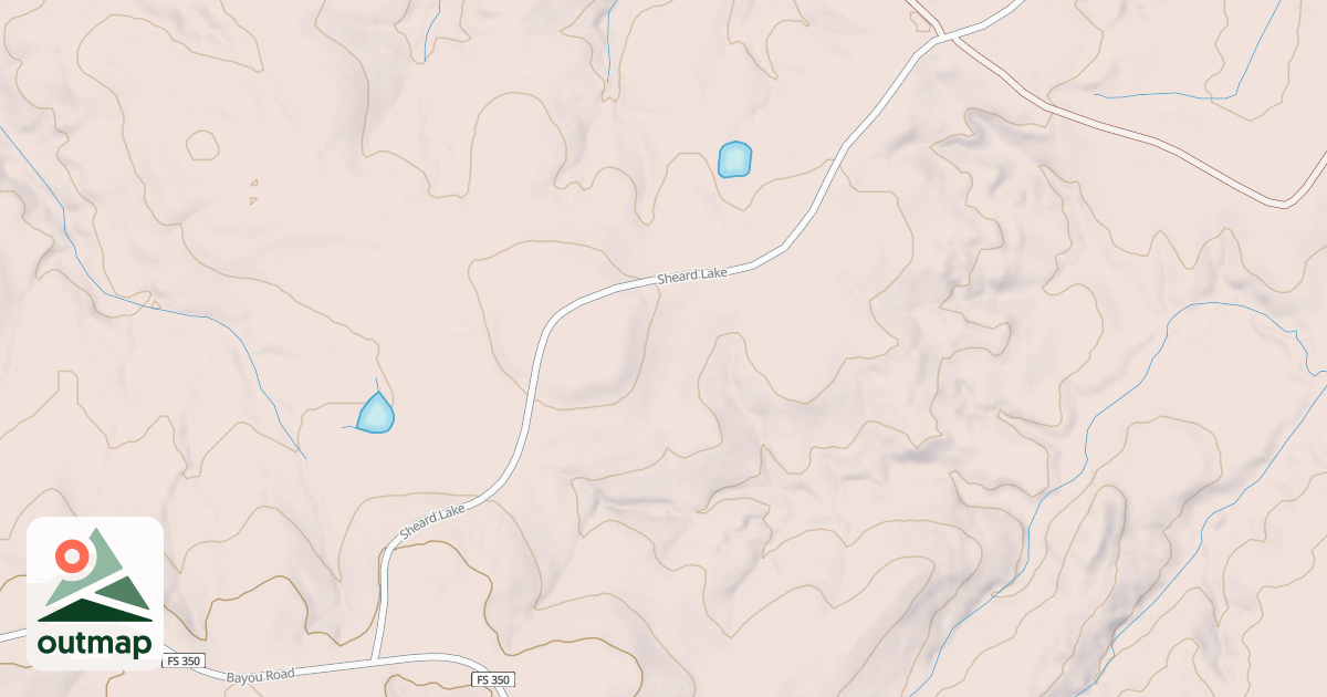 Map of SHEARD LAKE