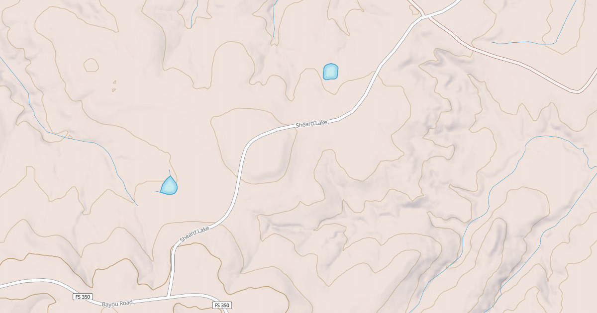 Map preview of SHEARD LAKE