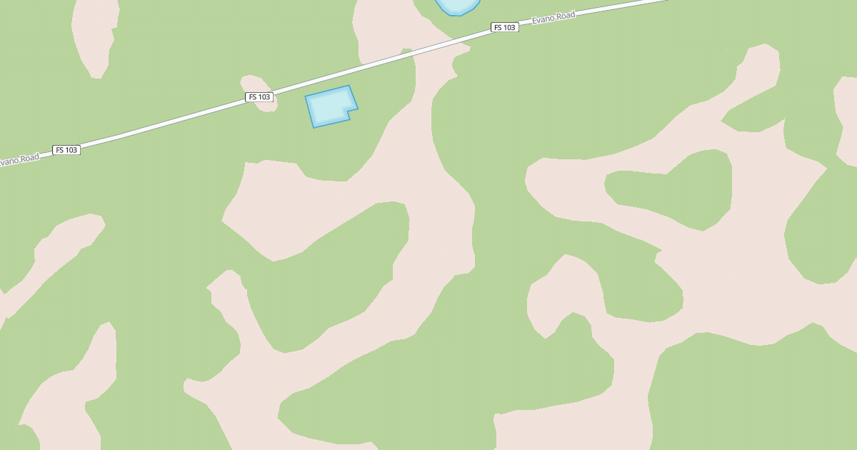Map preview of USFS Motor Vehicle Use Map Roads {71933D06-15BE-4722-B366-9090C0A18A1B}