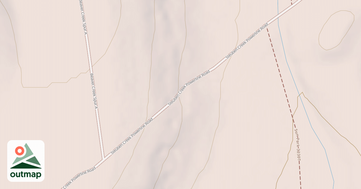 Map of BLM National GTLF Public Motorized Roads 5522dc0c-a55e-405d-885a-f647bde01220