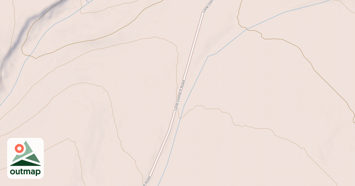 Map of LONE DOME P