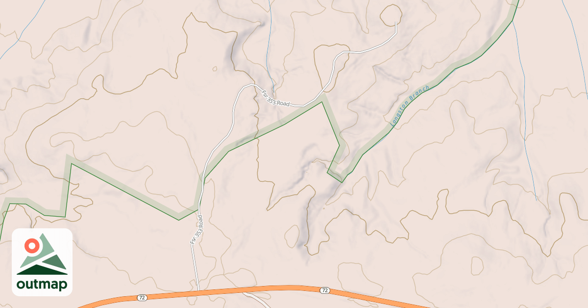 Map of LANGSTON BRANCH