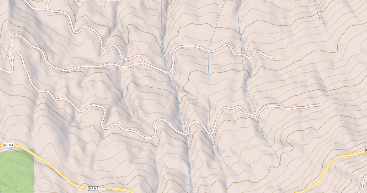 Map preview of LANTZ RIDGE SPUR C