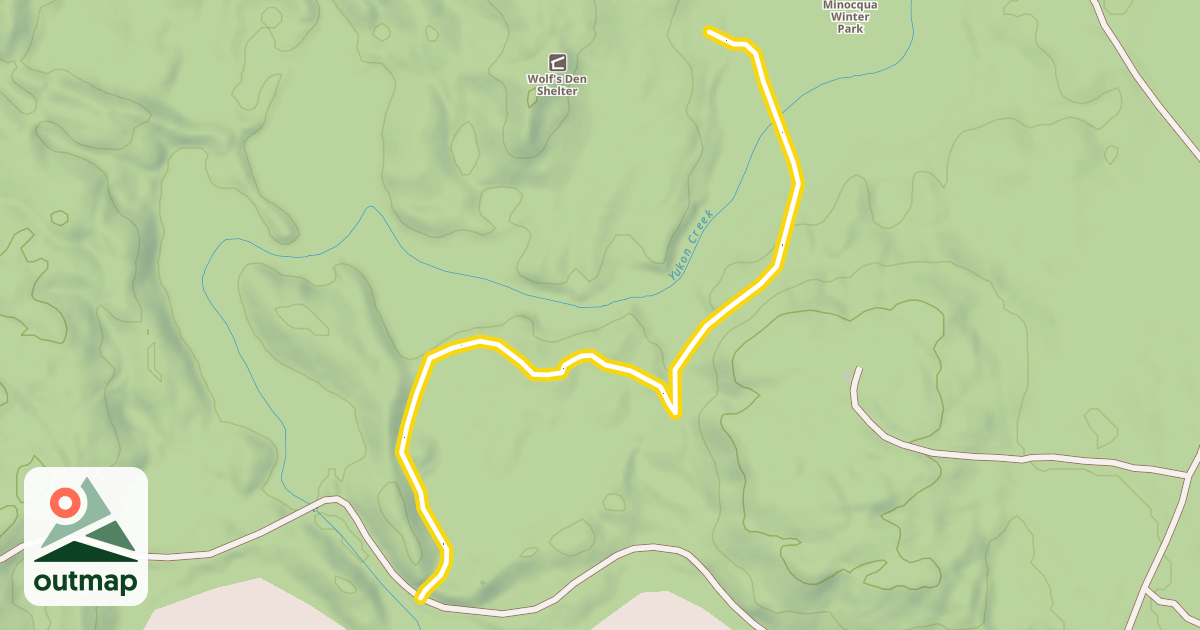Map of Creek Trail