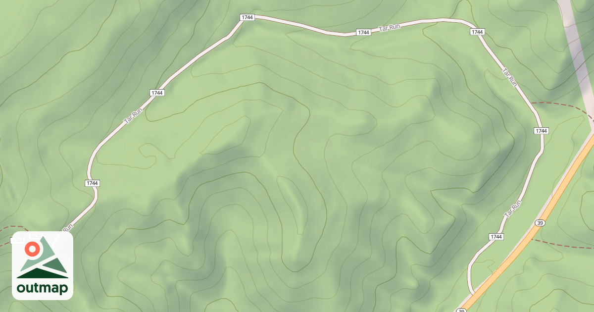 Map of TAR RUN