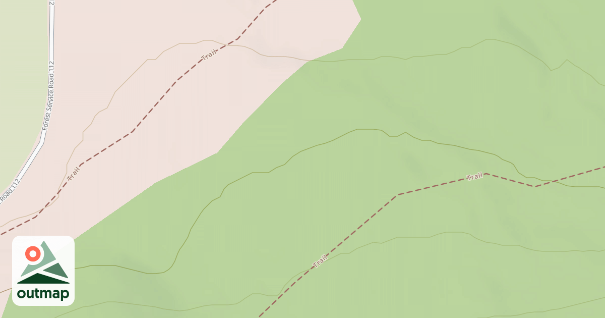 Map of POLE KNOLL