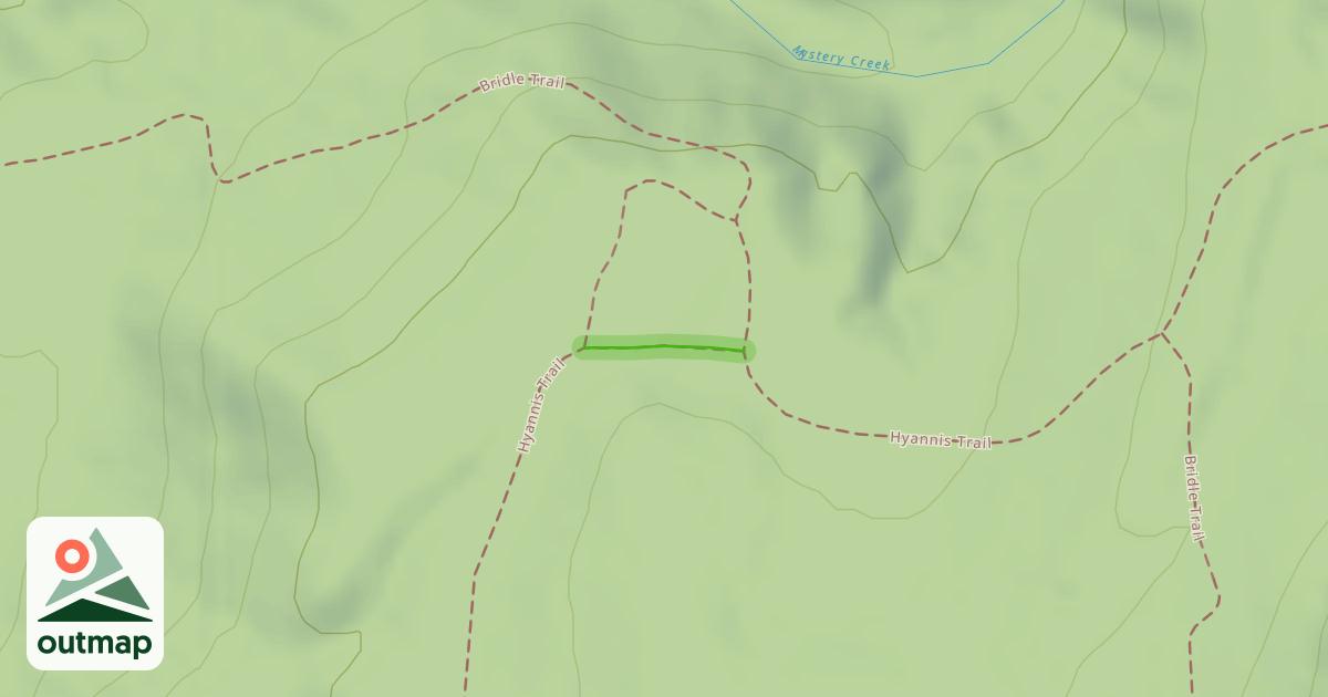 Map of Hyannis Trail