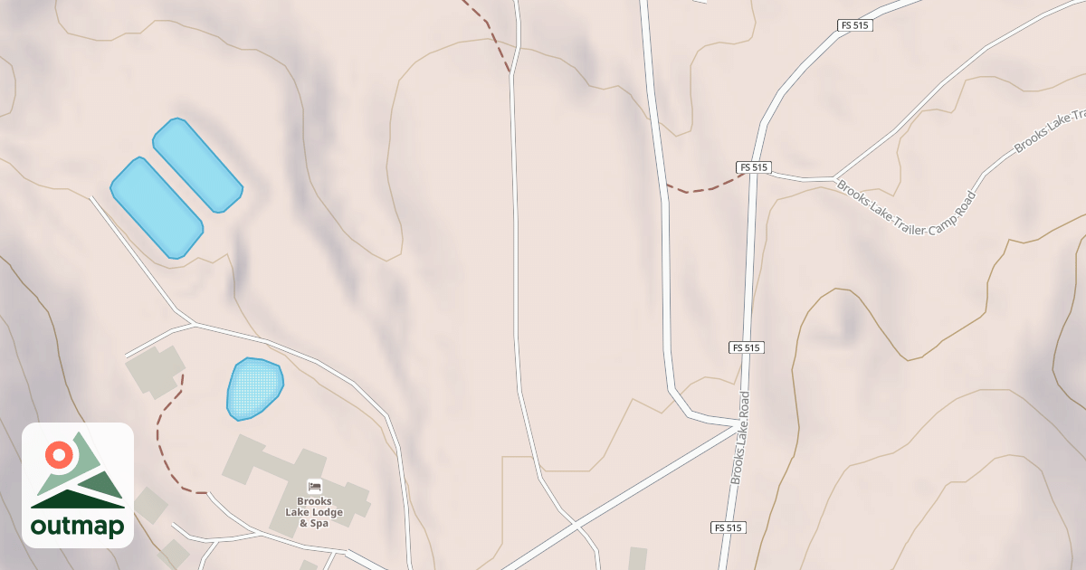 Map of BROOKS LAKE PASTURE