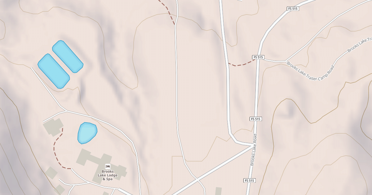 Map preview of BROOKS LAKE PASTURE