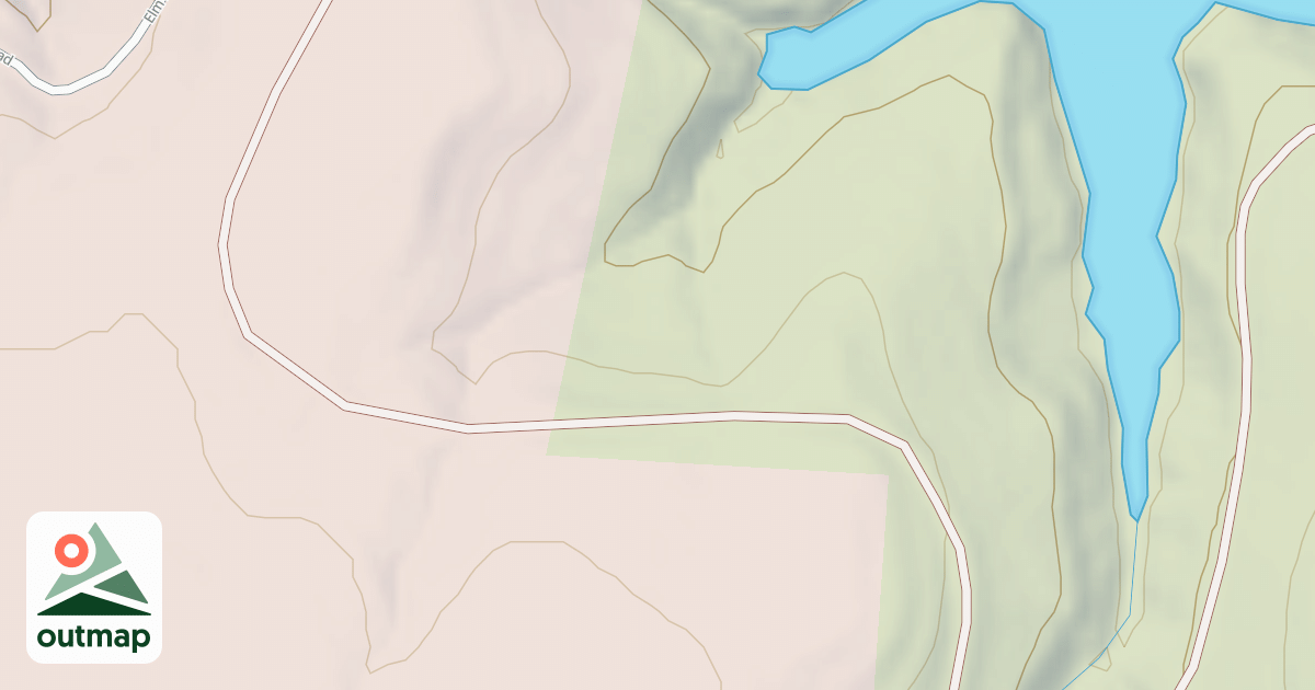 Map of Timber Rattler Run Ovh Trail