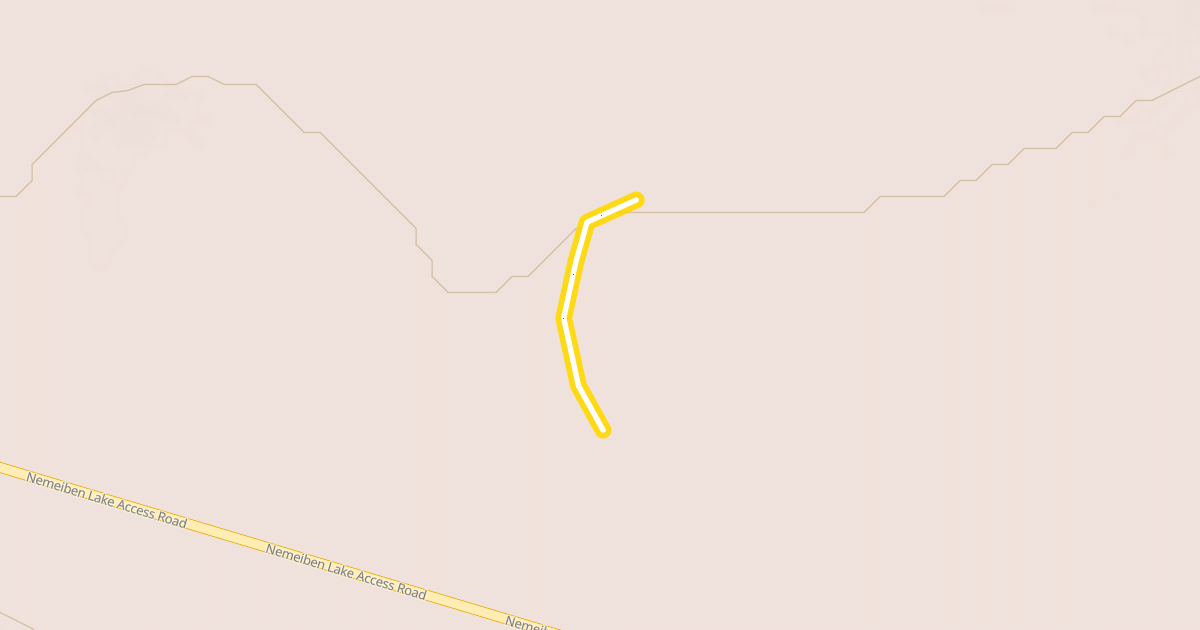 Map preview of 8 km Cut-Across