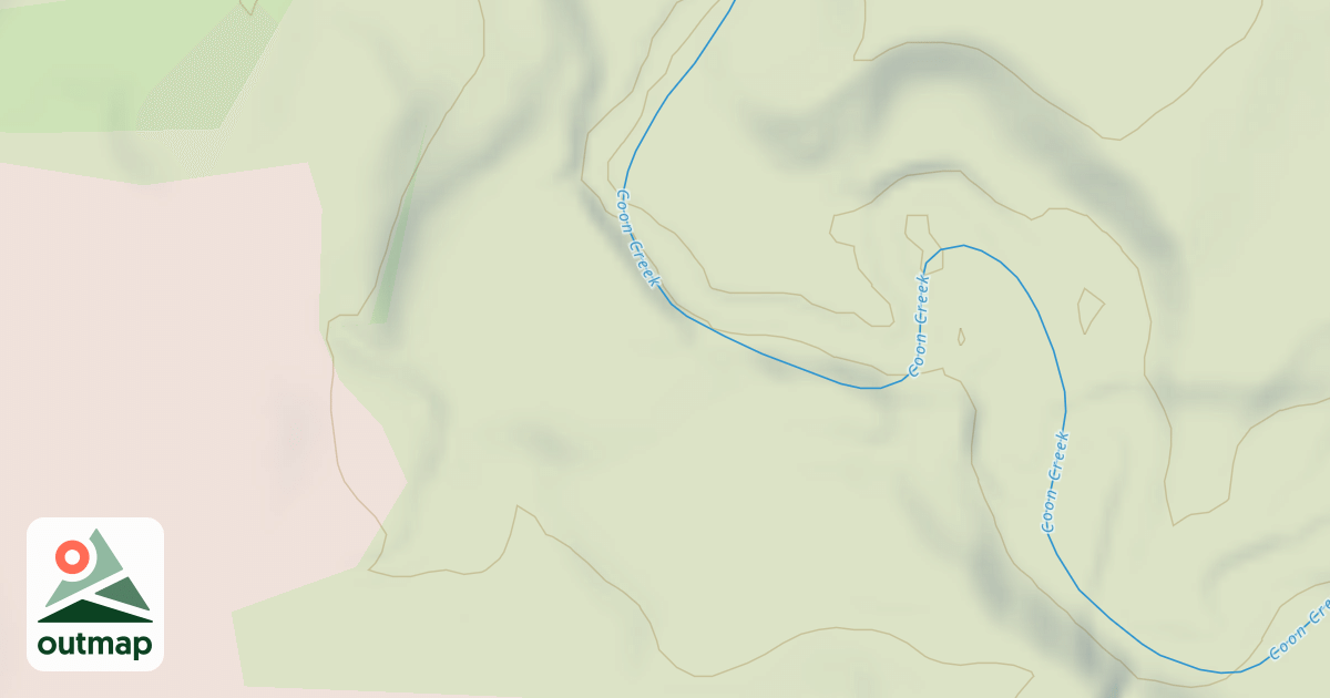Map of Shady Oaks Native Prairie Adventure Trails