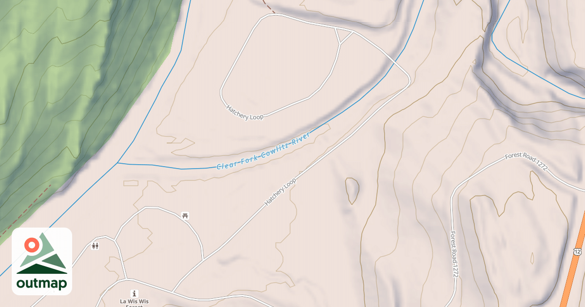 Map of BLUE HOLE