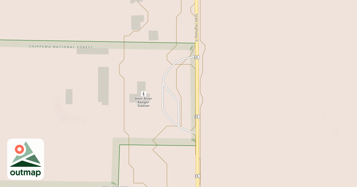 Map of DEER RIVER OFFICE ADMIN SITE