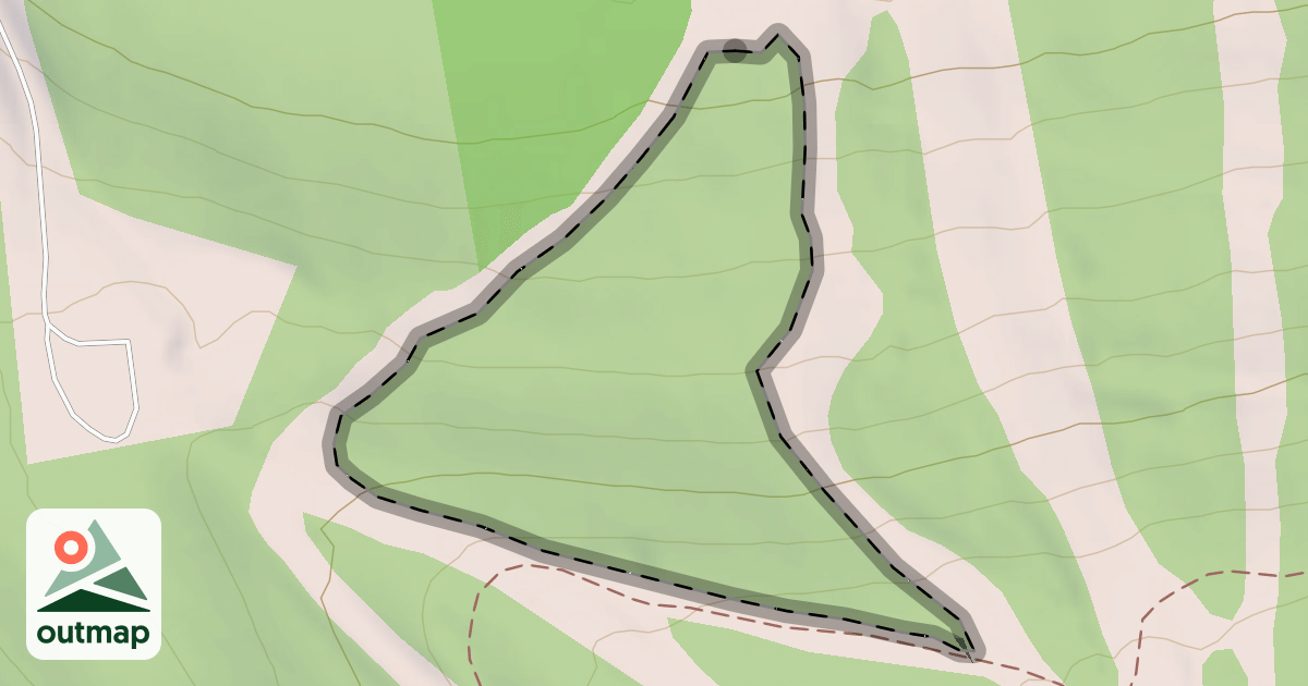Map of Turtleneck Glades