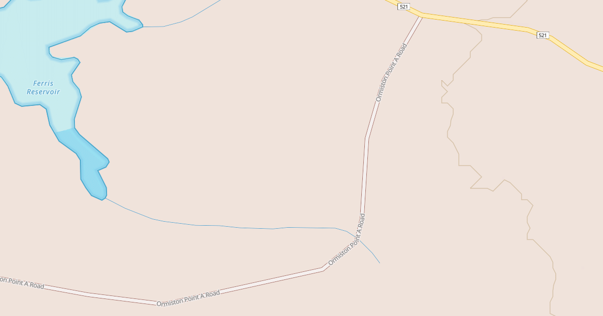 Map preview of ORMISTON POINT A