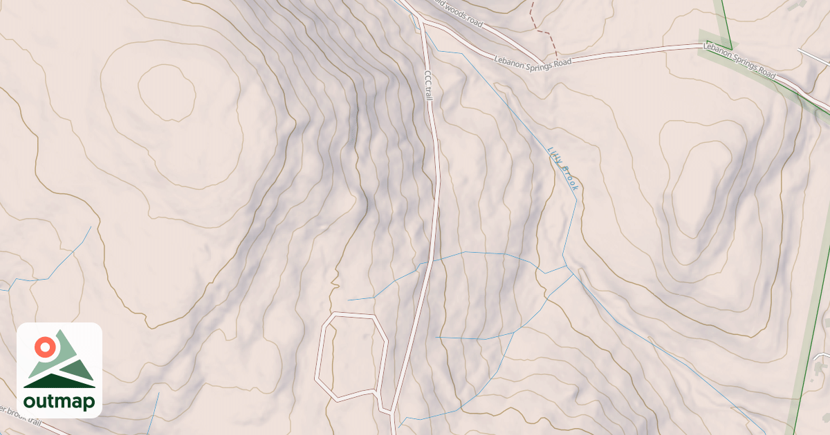 Map of CCC Trail